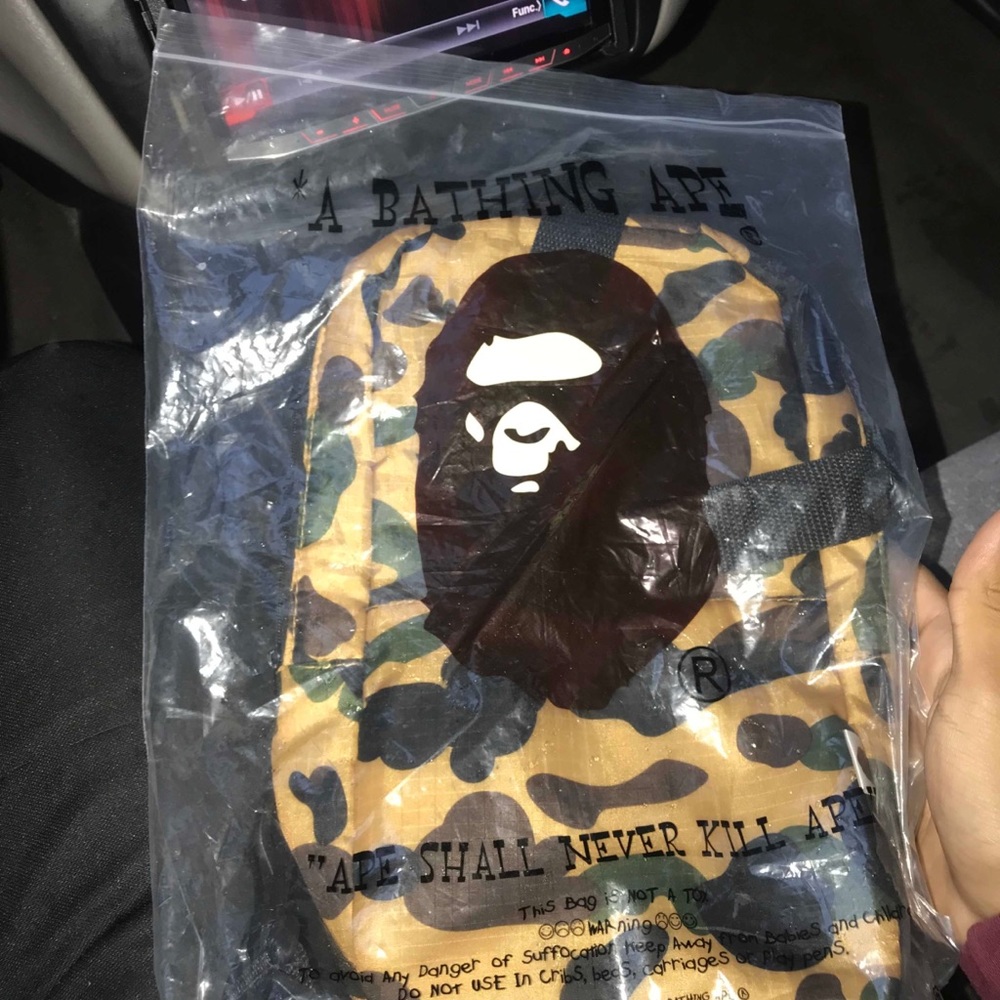 Bape shoudler bag